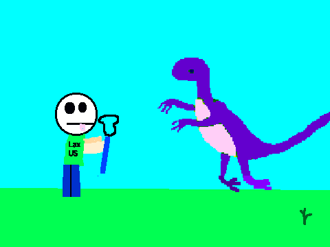 Add Yourself Running away from a Beloved Childrens Character