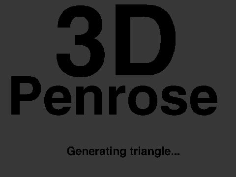 The mistery of the "triangle of penrose"