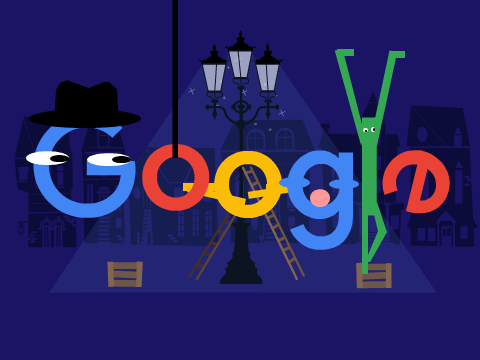 Google Logo: Spy Style