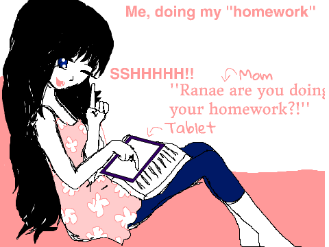 When I'm Doing ''Homework''
