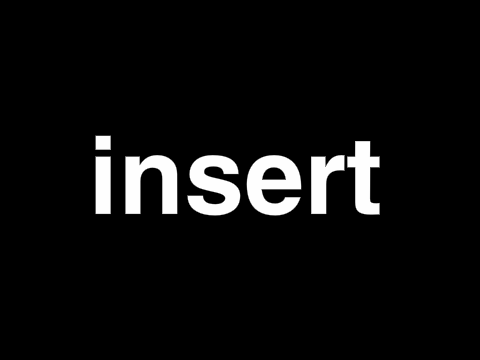 insert