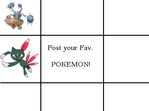 Post your Favourite Pokemon