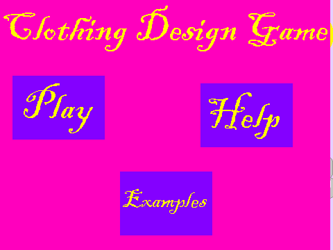 Clothing Design Game! 3 Please Download