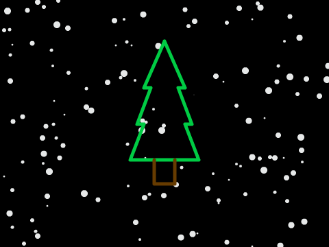 Pen Christmas Tree
