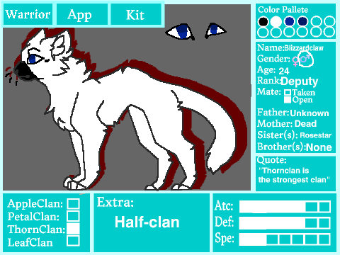 +| Ｈｏｗｌ Ｔｅｒｒｉｔｏｒｙ | Ｂａｓｅ |Blizzardclaw