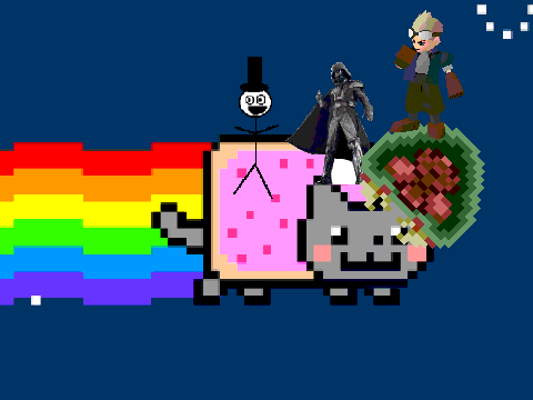Add Yourself Riding the Nyan Cat