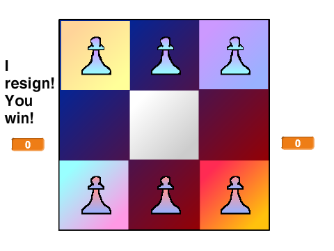 Hexapawn- Gradient Version!
