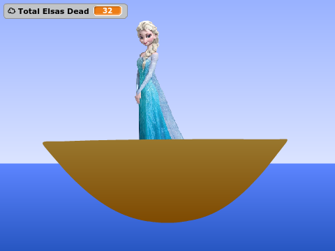 Elsa's Nice Day at Sea