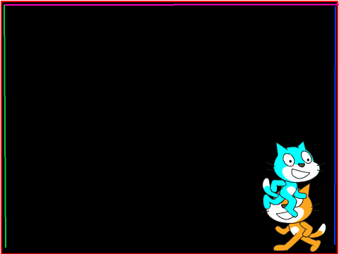 I am Being Followed by a Blue Cat in Space Game