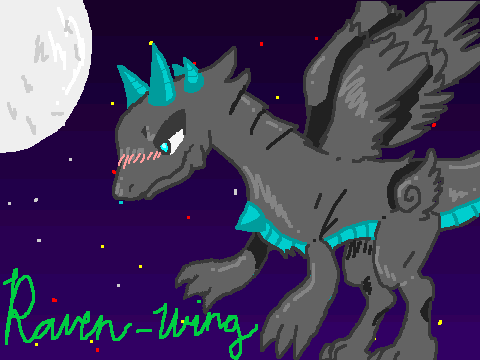 raven-wing for cynder10 fanart