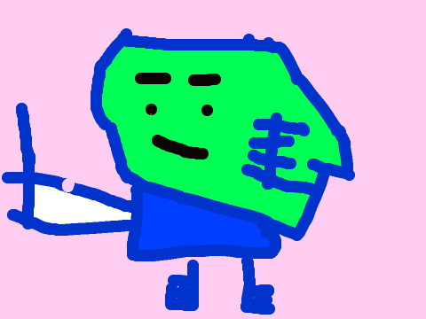 I had a first grader draw this and he did better then me 