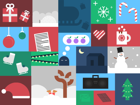 December Collage | Art
