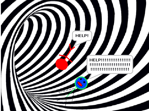 Add your self falling in vortex[1]
