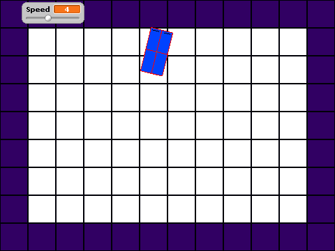 Wall sensing with Trigonometry