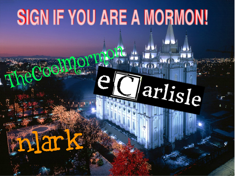 SIGN IF YOU ARE A MORMON! remix remix