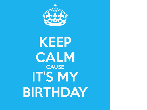 12th of March my birthday