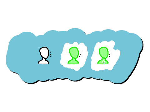 little icon dudes I guess