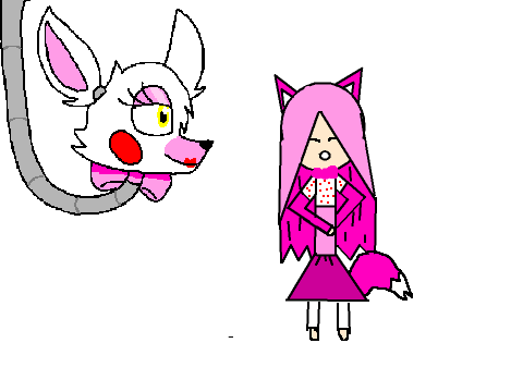 mangle human (i didnt draw the real robot mangle)