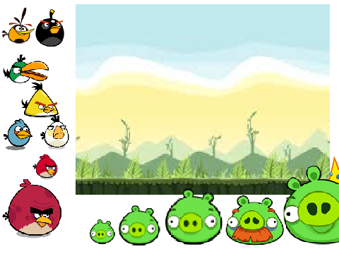 Angry Bird Creator Scene