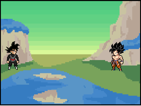 Goku Black Vs. Goku Ui