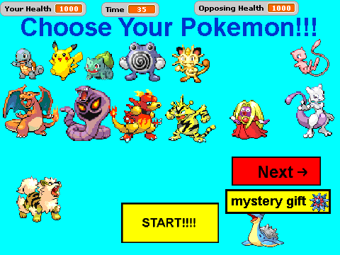 Super Pokemon Smash Brothers Version 4.0 24 Playable characters