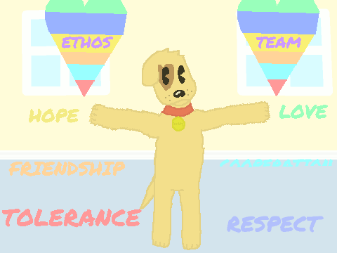 Mascot for a competition