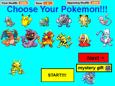 Super Pokemon Smash Brothers Version 5.0 Final Version of Kanto (32 Playable Characters with 2 page