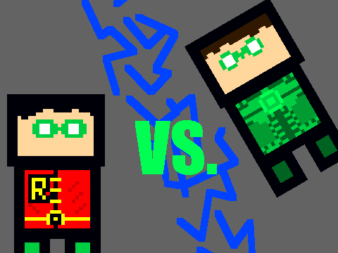 ROBIN VS. GREEN-LANTERN