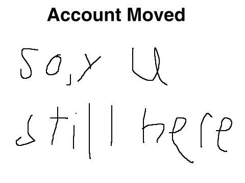 Account moved