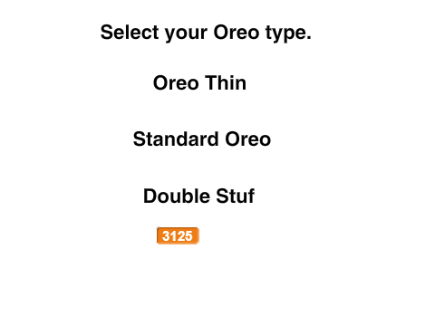 Oreos per pound calculator