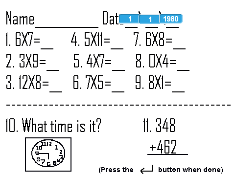 Very Hard Maths Sheet!!