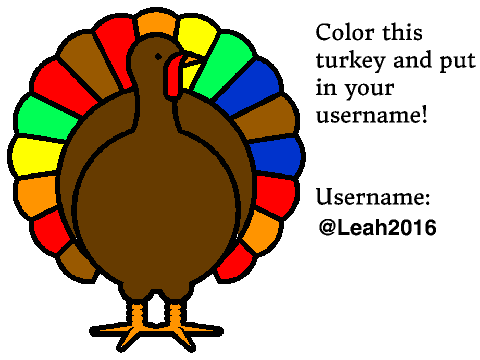 Turkey Coloring Contest! {Closed} remix