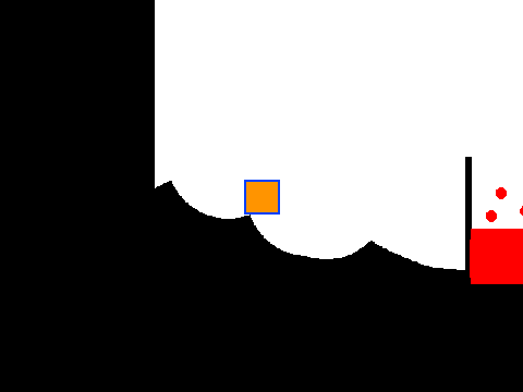 scrolling platformer test