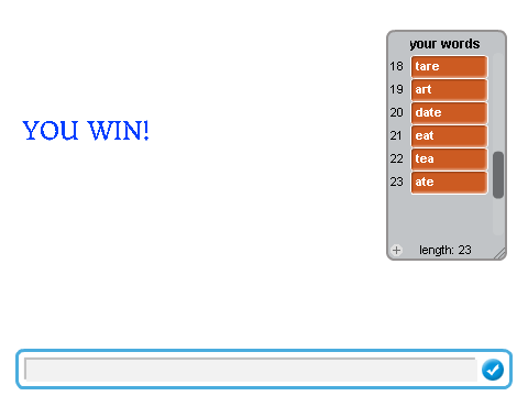 word find- level 1