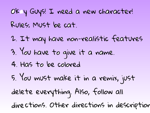 Character Contest!