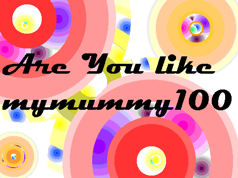 Are you like mymummy100