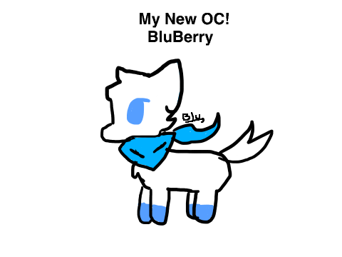 New OC || BluBerry
