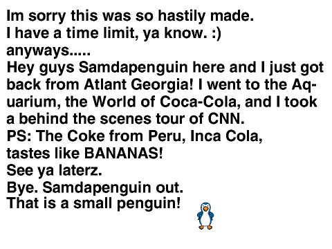 Penguin Vlogs #1