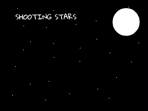 shooting stars