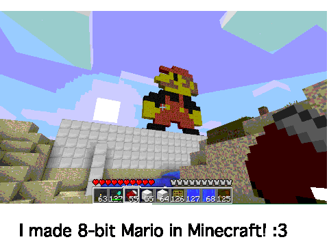 Im getting good at minecraft :)