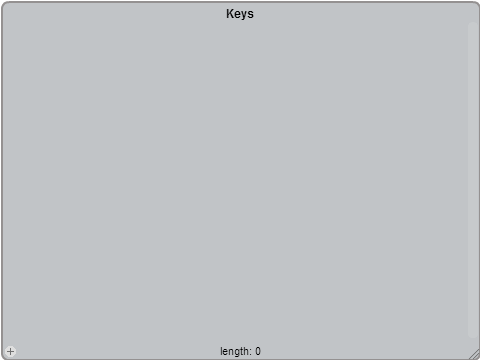 Current Pressed Keys