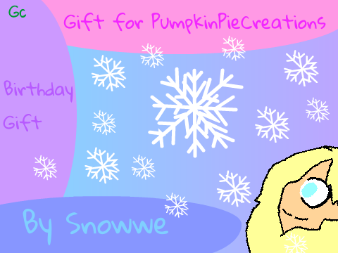 Gift for PumpkinPieCreations