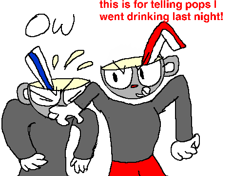 |CUPMAN&MUGHEAD FANART and comic