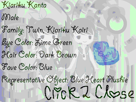 The Kiarikus Vocaloid RPG Bios