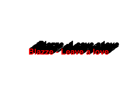3D text 