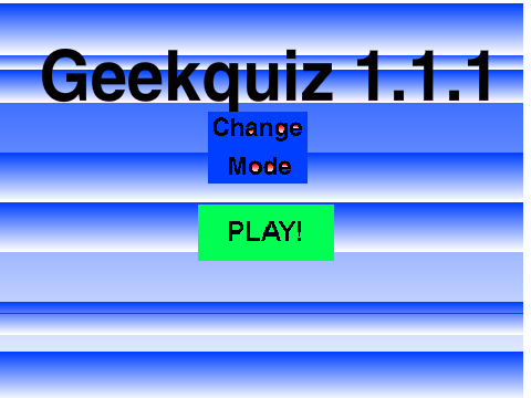 Geekquiz 1.1.1
