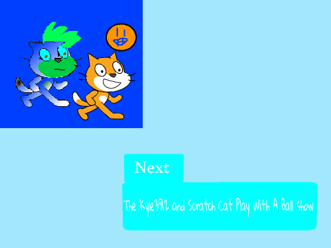"FBON - Up Next- Kyle3912 and Scratch Cat Play With A Ball Show"