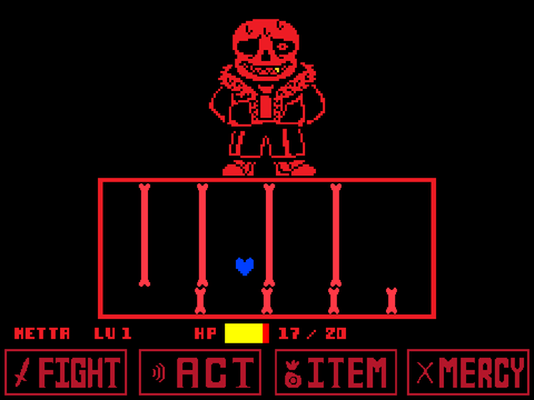 Underfell: Sans fight (HARDMODE)