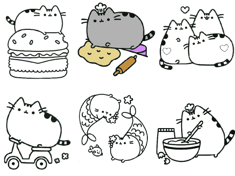 Colour Your Pusheen