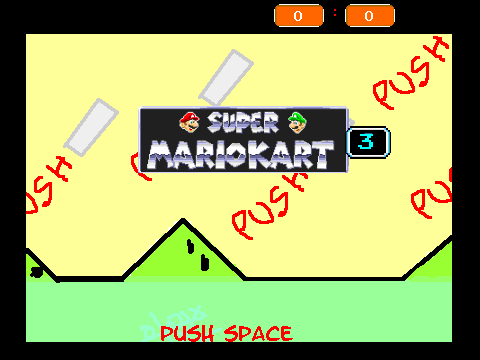 Super Mario kart Demo 3